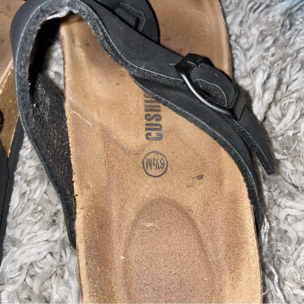 Cushionaire black sandals - Picture 6 of 7